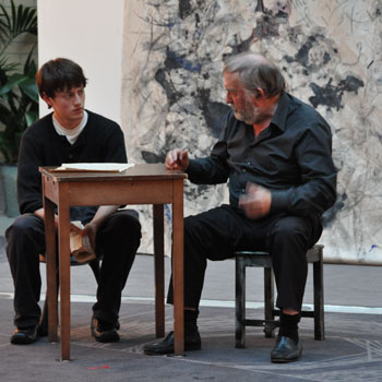 Andrea with Galileo
