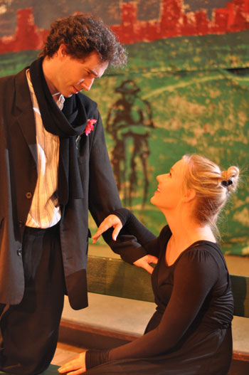 Patrick Dunne and Jennifer Barrett
